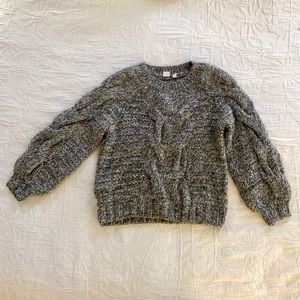 Chunky knit sweater